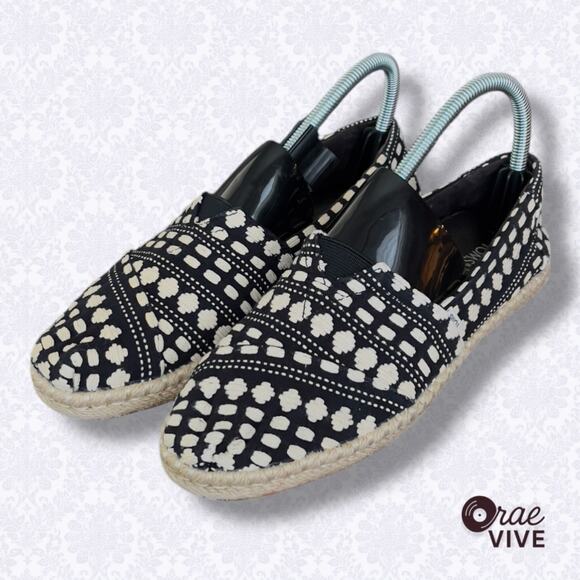 Toms Shoes - TOMS Alpargata Global Rope Earthwise Tribal Espadrilles W 8.5